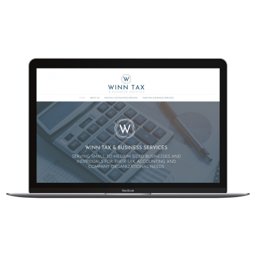 Accounting Website Design Winntax 3